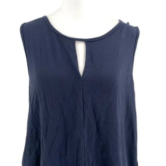 CAbi Summer Sleeveless Jumpsuit #5954 Navy Size: Small - Picture 5 of 10